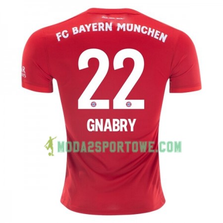 Koszulka Bayern Monachium Serge Gnabry 22 Domowe Stroje Piłkarskie 2019/20 Krótki Rękaw
